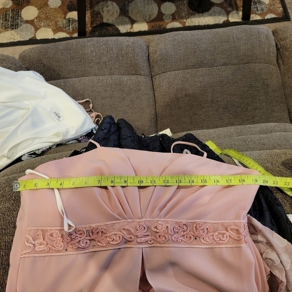 Juliet Michaelangelo Vintage Fashion Milex Floor Length Gown Size 14 - Picture 11 of 11